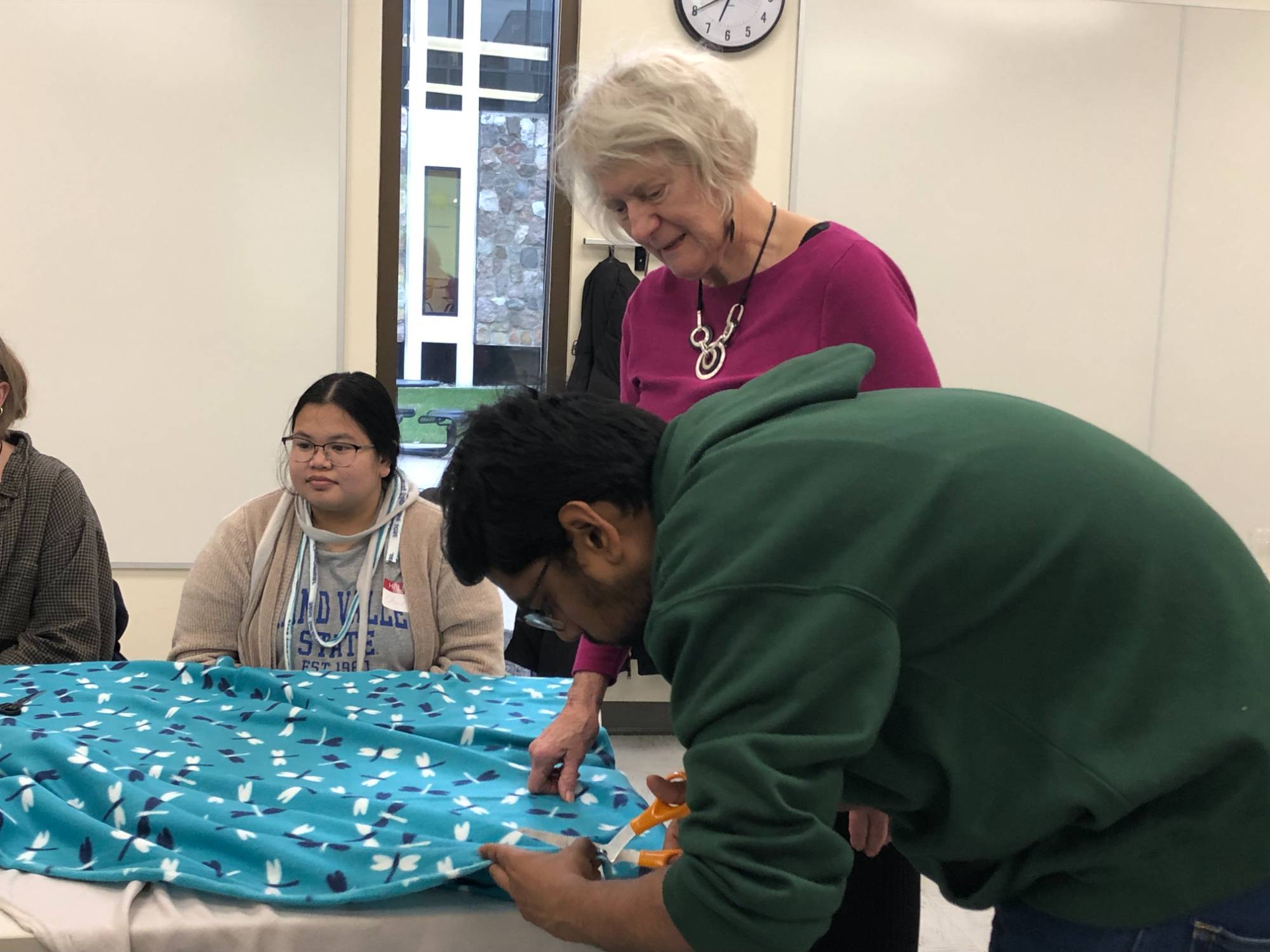 Blanket making 4.10.25